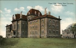 Fraser Hall, Kansas State University Postcard