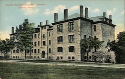 Chemistry Building, Kansas State University Postcard