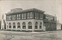 Kolb's Bakery, Wash. Ave. and Ash Postcard