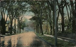 South Street From Sewards Park Auburn, NY Postcard Postcard Postcard