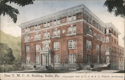 New Y.M.C.A. Building Postcard