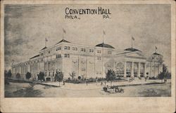 Convention Hall Postcard
