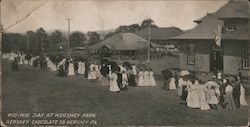 Pic-Nic Day at Hershey park, Hershey Chocolate Co. Postcard