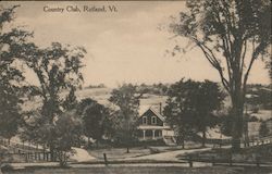 Country Club Rutland, VT Postcard Postcard Postcard
