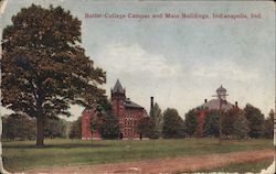 Butler College Campus and Main Buildings Postcard