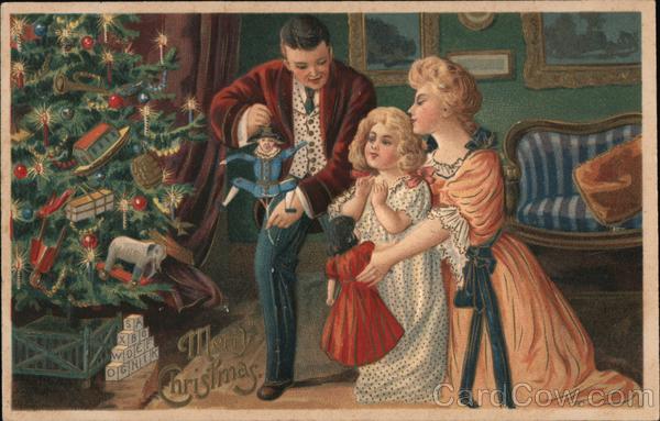 Merry Christmas, Embossed Children