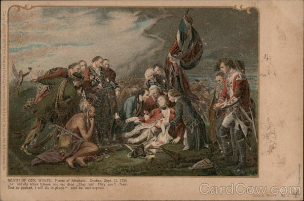 Death of General Wolfe Patriotic