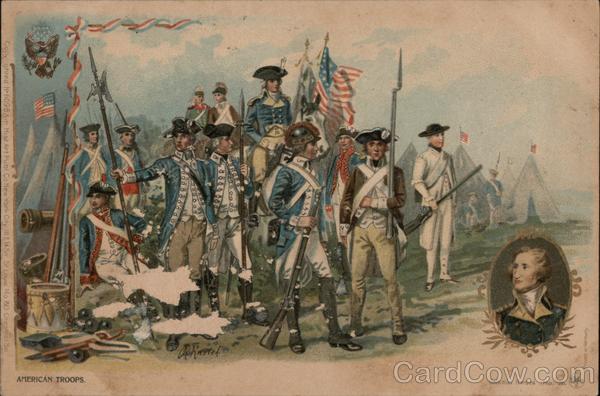 American Troops Patriotic