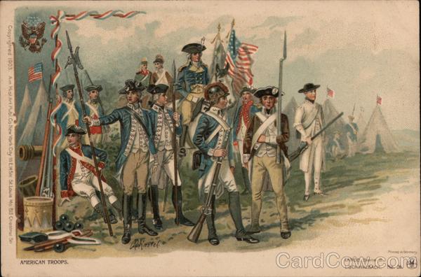 American Troops Patriotic