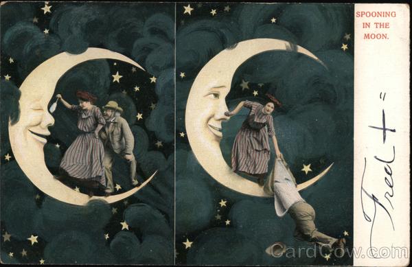 Spooning in the Moon Couples