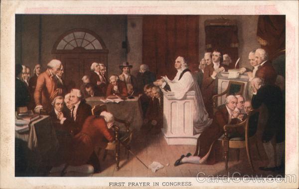First Prayer in Congress 1907 Jamestown Exposition