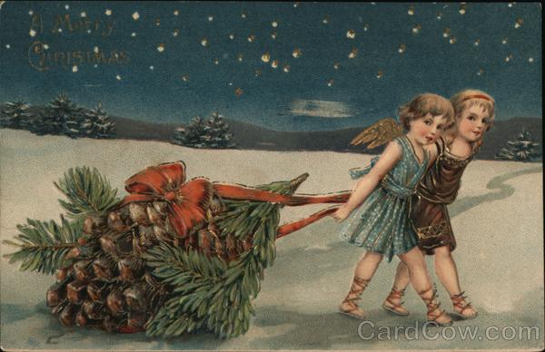 Giant Pinecone, A Merry Christmas Children