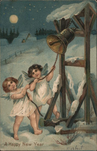 A Happy New Year Angels & Cherubs