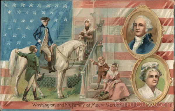 Washington and His Family at Mount Vernon Presidents