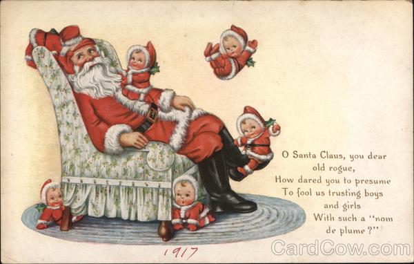 Santa and Children Santa Claus