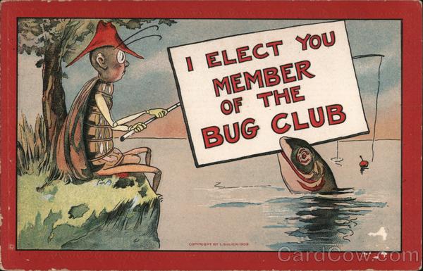 I Elect You Member of the Bug Club