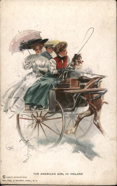 The American Girl in Ireland Harrison Fisher