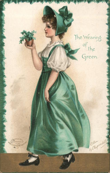 The Wearing of the Green Ellen Clapsaddle St. Patrick's Day