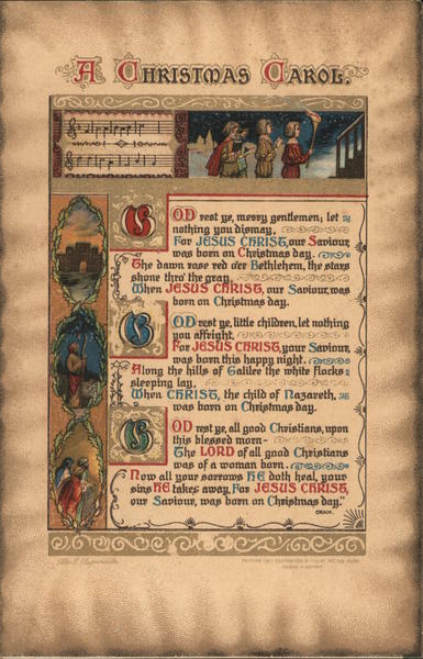 A Christmas Carol Ellen Clapsaddle