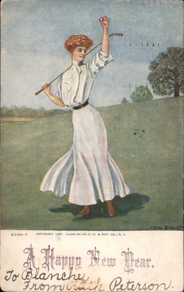 A Happy New Year F. Earl Christy Women