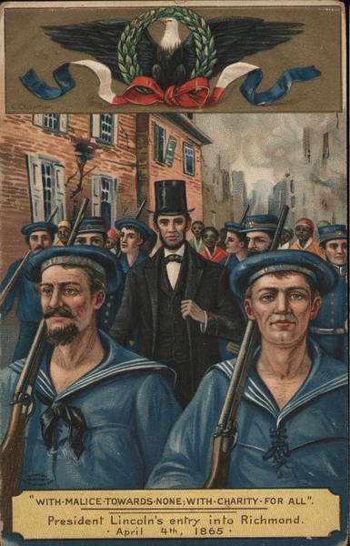 President Lincoln's Entry Into Richmond President's Day