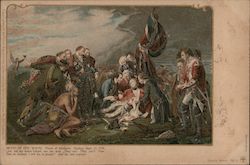 Death of General Wolfe Postcard