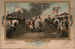 Parade at Yorktown, Oct. 1781, Surrender of Cornwallis Postcard