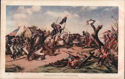 Washington at Princeton Postcard