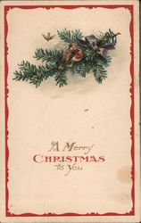 A Merry Christmas To You Postcard