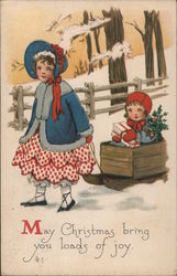 Christmas Children Postcard Postcard Postcard