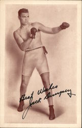 Jack Dempsey's Restaurant Boxing Postcard Postcard Postcard