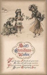 Best Christmas Wishes Postcard