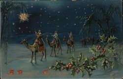 A Peaceful Christmas Postcard