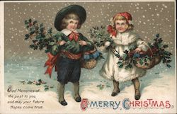 A Merry Christmas Postcard