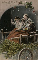 A Happy New Year Postcard