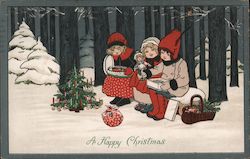 A Happy Christmas Postcard