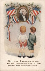 George Washington President's Day Postcard Postcard Postcard