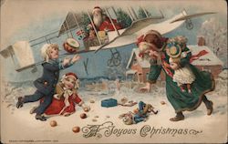 A Joyous Christmas Postcard
