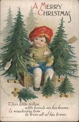 A Merry Christmas Postcard