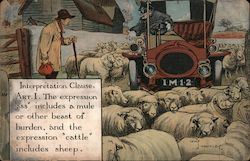 Interpretation Clause Postcard