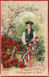 George Washington and His Hatchet Postcard