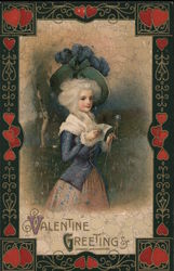 Valentine Greetings Postcard