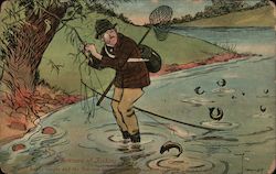 Rumors of Fishing Postcard