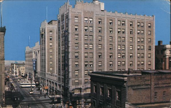 Pickwick Hotel and Bus Depot Kansas City Missouri