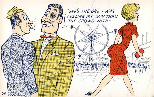 Fair Comic Card: Seattle World's Fair Washington