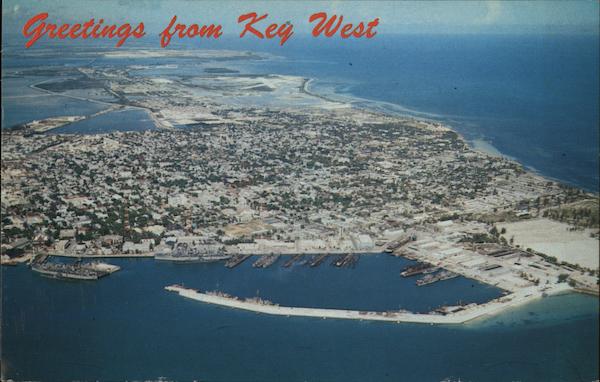 Airview of Key West Florida