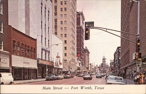 Main Street Fort Worth Texas