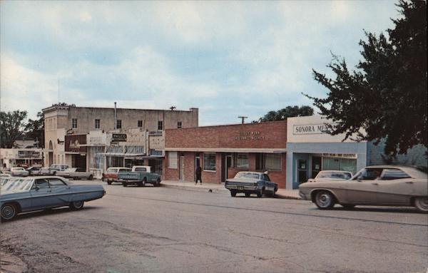 Street Scene Sonora Texas
