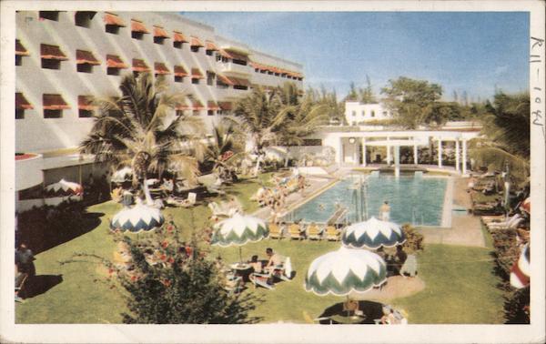 Hotel Jaragua Ciudad Trujillo Dominican Republic Caribbean Islands