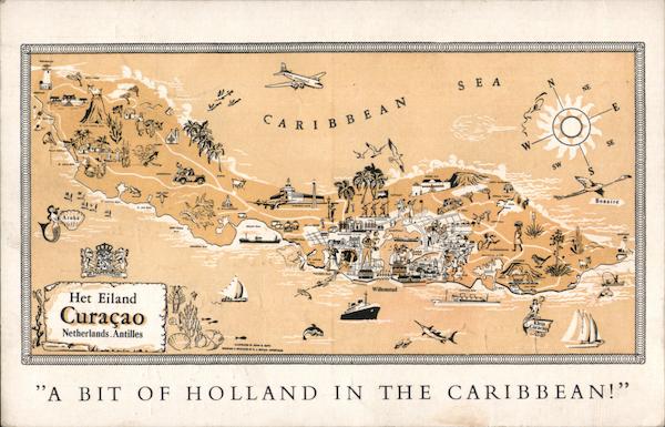 Het Eiland Curacao Netherland Antilles Caribbean Islands